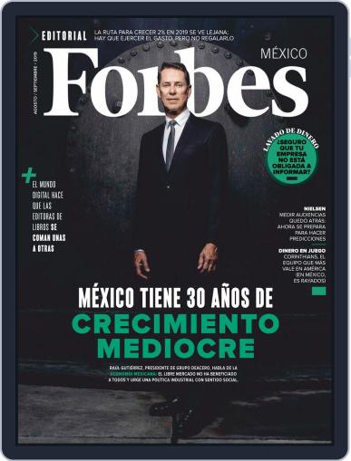 Forbes México August 1st, 2019 Digital Back Issue Cover