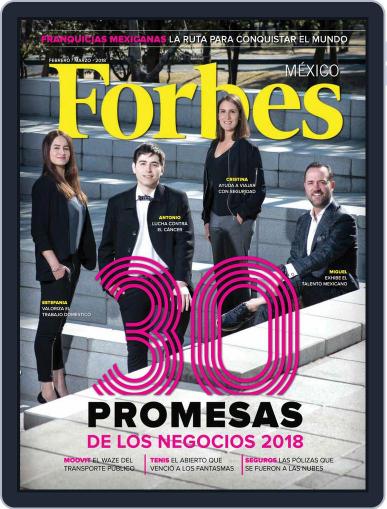 Forbes México February 1st, 2018 Digital Back Issue Cover