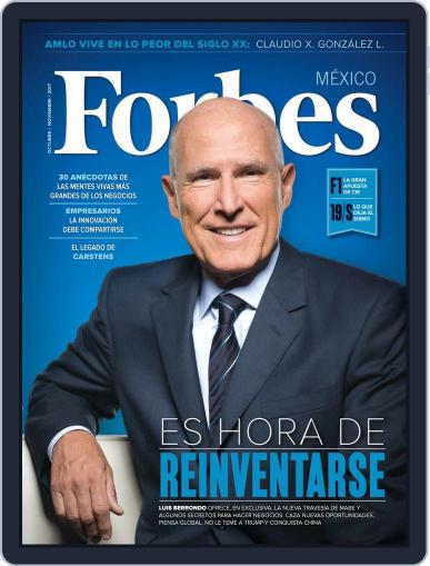 Forbes México October 1st, 2017 Digital Back Issue Cover