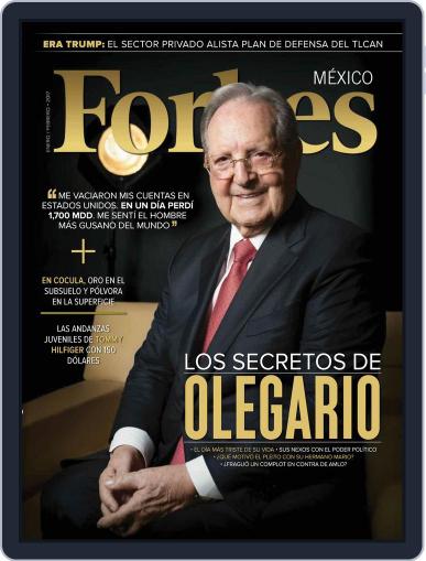 Forbes México January 1st, 2017 Digital Back Issue Cover