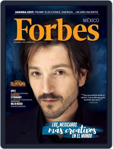 Forbes México December 1st, 2016 Digital Back Issue Cover