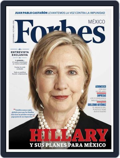 Forbes México September 1st, 2016 Digital Back Issue Cover
