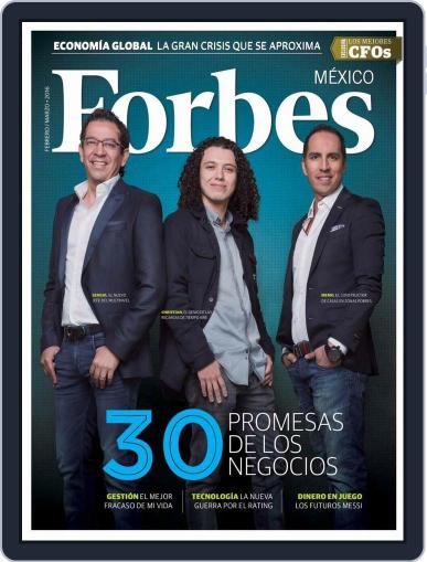 Forbes México February 23rd, 2016 Digital Back Issue Cover