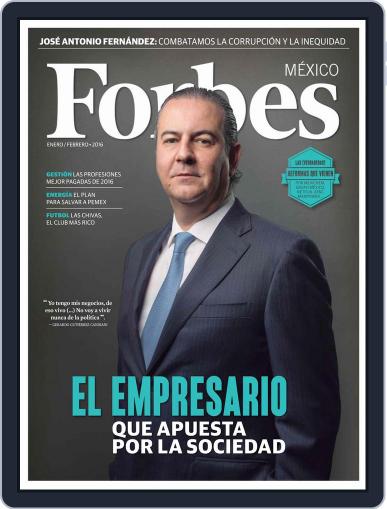 Forbes México January 22nd, 2016 Digital Back Issue Cover