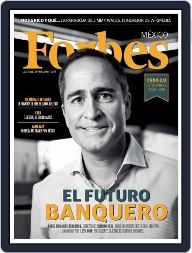 Forbes México August 1st, 2015 Digital Back Issue Cover