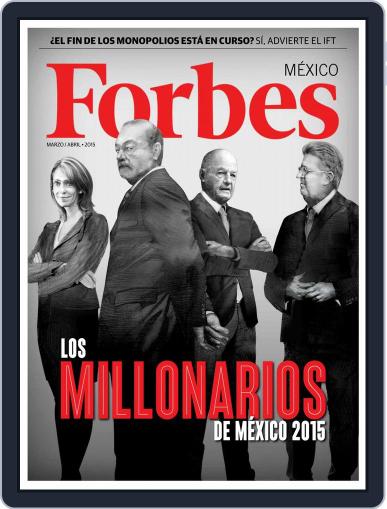 Forbes México March 22nd, 2015 Digital Back Issue Cover