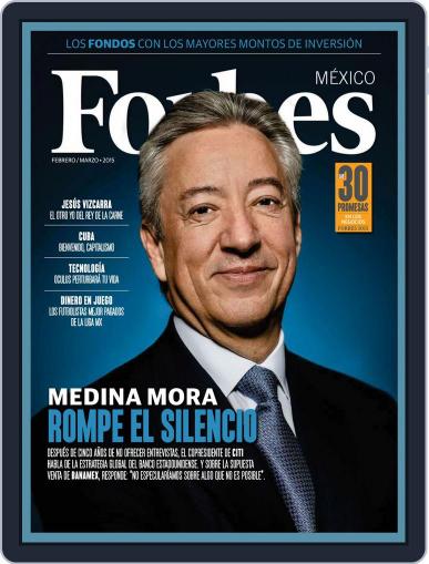 Forbes México February 23rd, 2015 Digital Back Issue Cover