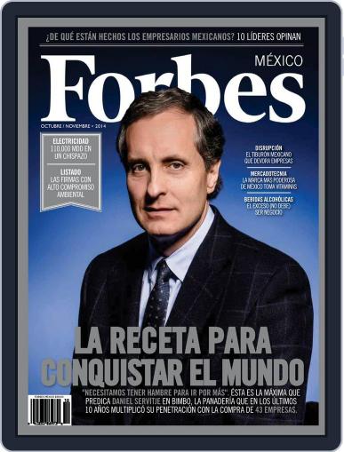 Forbes México October 27th, 2014 Digital Back Issue Cover