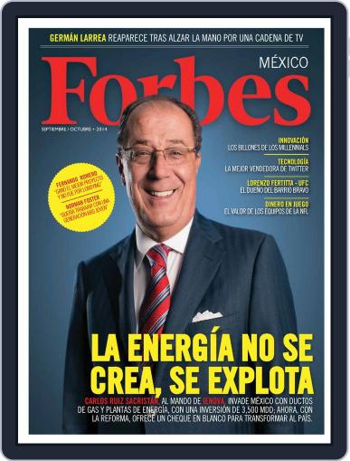 Forbes México September 25th, 2014 Digital Back Issue Cover