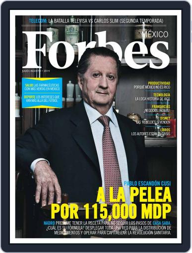 Forbes México July 22nd, 2014 Digital Back Issue Cover