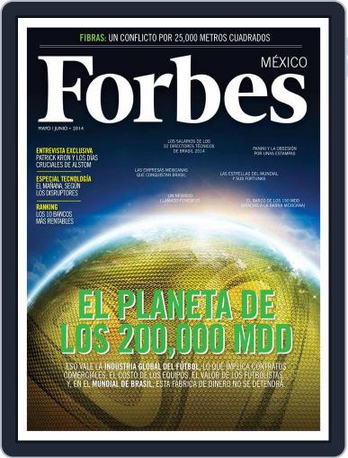 Forbes México May 21st, 2014 Digital Back Issue Cover
