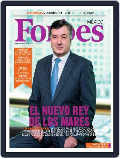 Forbes México February 26th, 2014 Digital Back Issue Cover