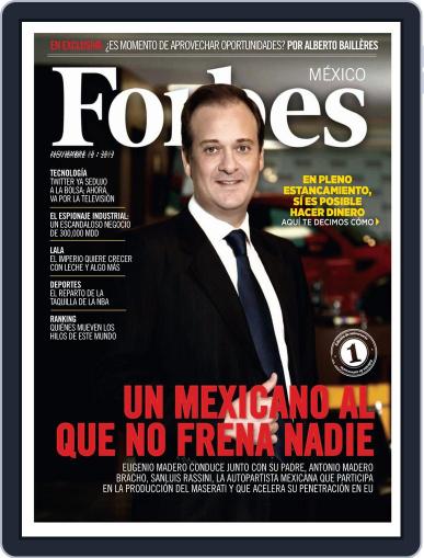 Forbes México November 22nd, 2013 Digital Back Issue Cover