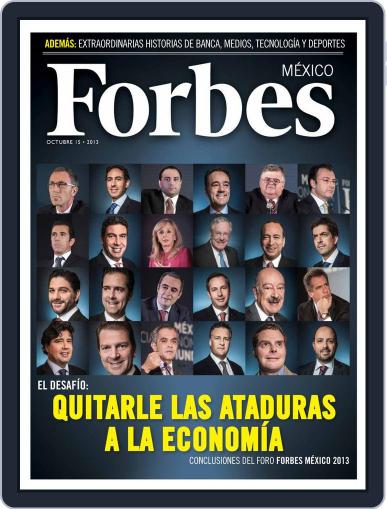 Forbes México October 20th, 2013 Digital Back Issue Cover