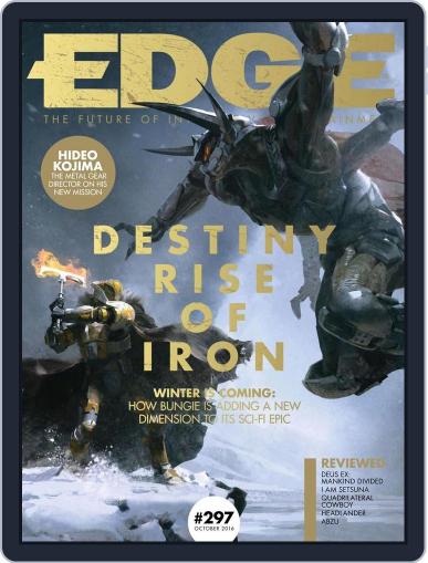Edge October 1st, 2016 Digital Back Issue Cover