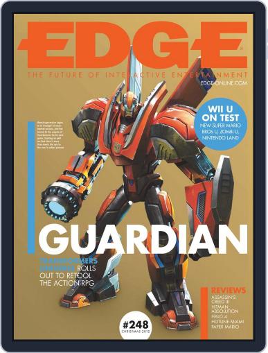 Edge November 21st, 2012 Digital Back Issue Cover