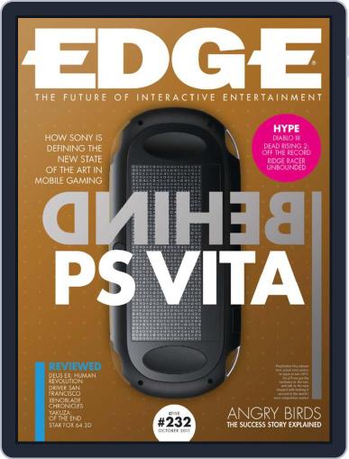 Edge August 29th, 2011 Digital Back Issue Cover