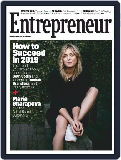 Entrepreneur December 1st, 2018 Digital Back Issue Cover