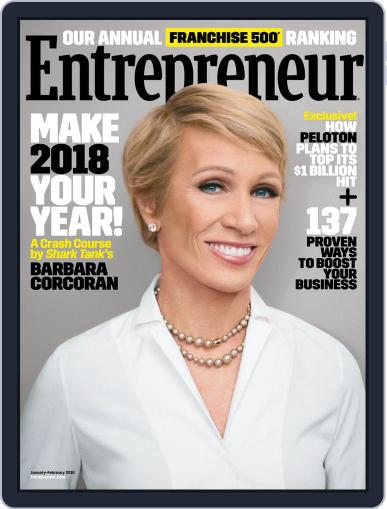 Entrepreneur January 1st, 2018 Digital Back Issue Cover