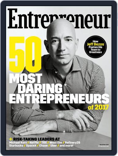 Entrepreneur November 1st, 2017 Digital Back Issue Cover