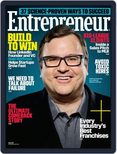 Entrepreneur May 1st, 2017 Digital Back Issue Cover