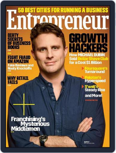 Entrepreneur April 1st, 2017 Digital Back Issue Cover