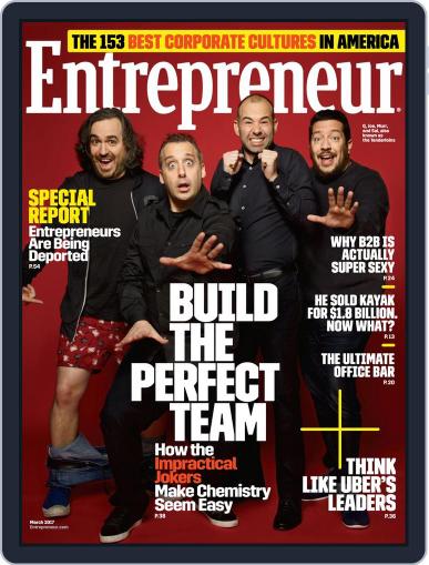 Entrepreneur March 1st, 2017 Digital Back Issue Cover
