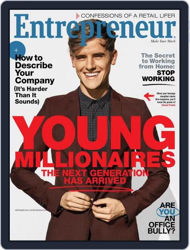 Entrepreneur September 1st, 2016 Digital Back Issue Cover