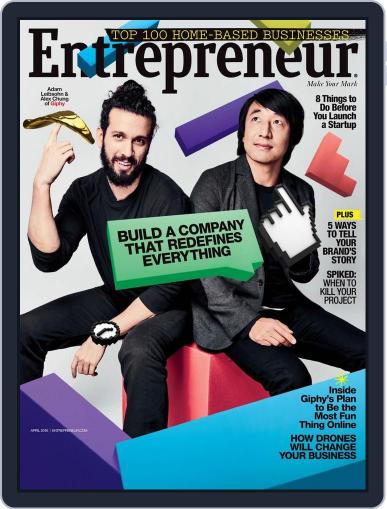 Entrepreneur March 22nd, 2016 Digital Back Issue Cover