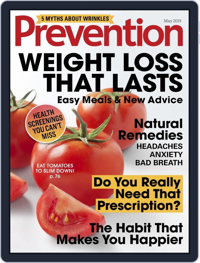 Prevention (Digital) Subscription                    May 1st, 2019 Issue