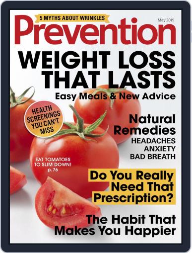 Prevention May 1st, 2019 Digital Back Issue Cover