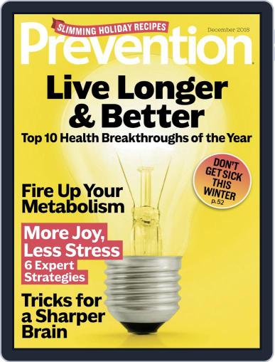 Prevention December 1st, 2018 Digital Back Issue Cover