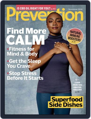 Prevention November 1st, 2018 Digital Back Issue Cover