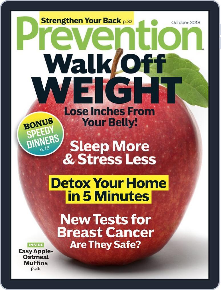 Prevention (Digital) Subscription                    October 1st, 2018 Issue