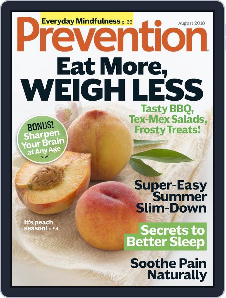 Prevention (Digital) Subscription                    August 1st, 2018 Issue