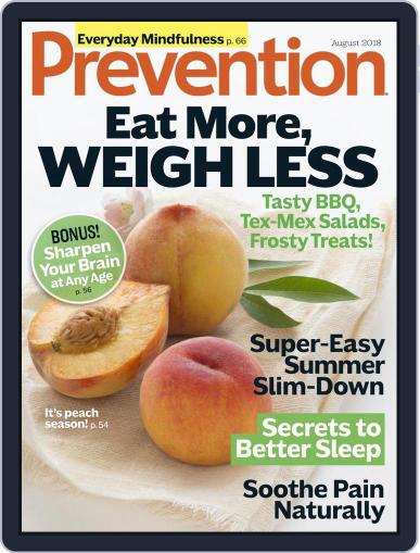 Prevention August 1st, 2018 Digital Back Issue Cover