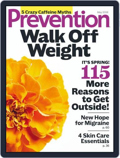 Prevention May 1st, 2018 Digital Back Issue Cover