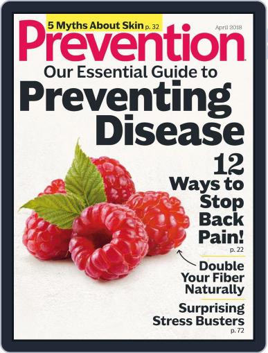 Prevention April 1st, 2018 Digital Back Issue Cover
