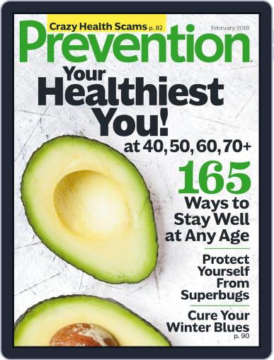 Prevention February 1st, 2018 Digital Back Issue Cover