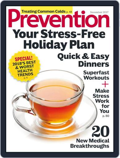 Prevention December 1st, 2017 Digital Back Issue Cover
