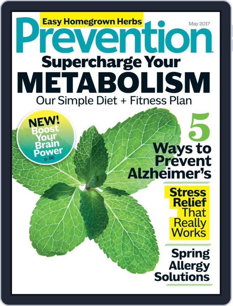 Prevention (Digital) Subscription                    May 1st, 2017 Issue