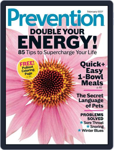 Prevention February 1st, 2017 Digital Back Issue Cover