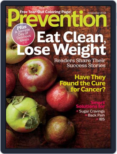 Prevention November 1st, 2016 Digital Back Issue Cover