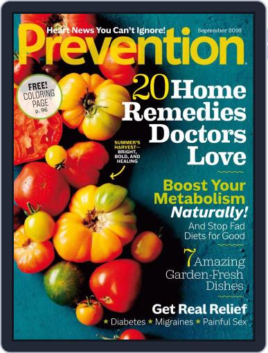 Prevention August 16th, 2016 Digital Back Issue Cover