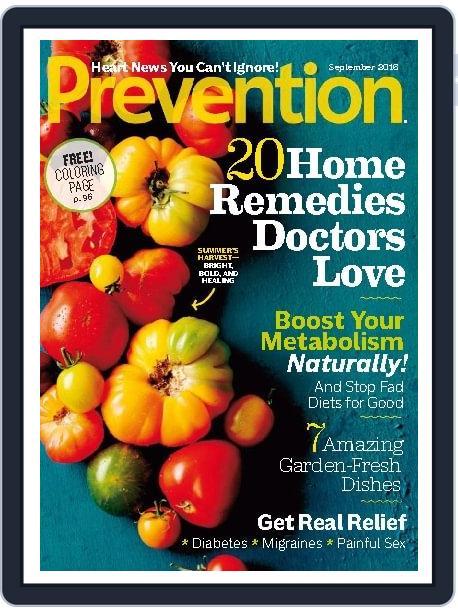 Prevention (Digital) Subscription                    September 1st, 2016 Issue
