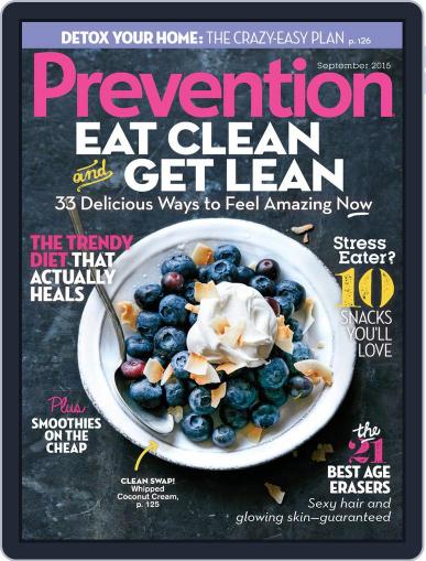 Prevention September 1st, 2015 Digital Back Issue Cover