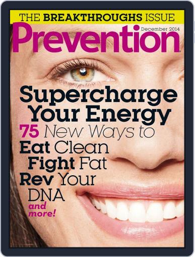 Prevention December 1st, 2014 Digital Back Issue Cover