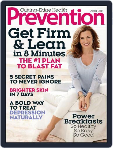 Prevention April 1st, 2014 Digital Back Issue Cover