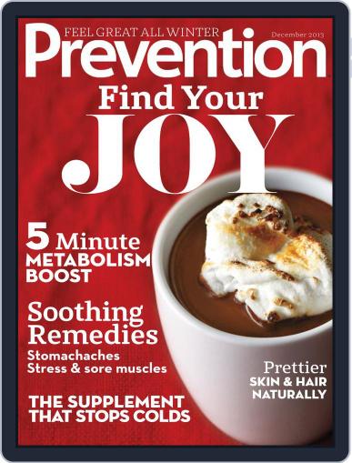 Prevention December 1st, 2013 Digital Back Issue Cover