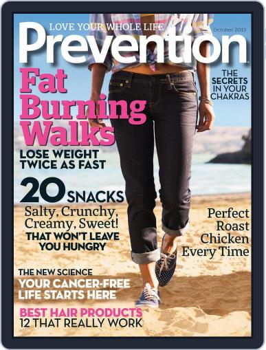 Prevention October 1st, 2013 Digital Back Issue Cover
